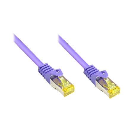 Alcasa 2.0m Cat7 RJ-45 cavo di rete Viola 2 m S/FTP (S-STP) (8070R-020V)