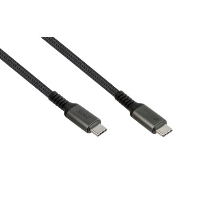 Alcasa 2240-CCT030A cavo USB USB 2.0 3 m USB C 0,48 Gbit/s 240 W Grafite