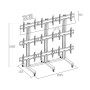 Multibrackets 9734 Supporto per display espositivi 139,7 cm (55") Nero (MB9734)