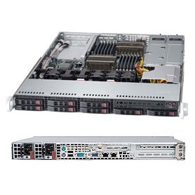 Supermicro Superserver 1027B-URF Intel® C602 LGA 1356 (Presa B2) Rack (1U) Nero (SYS-1027B-URF)