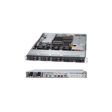 Supermicro Superserver 1027B-URF Intel® C602 LGA 1356 (Presa B2) Rack (1U) Nero (SYS-1027B-URF)