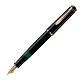 Pelikan M200 penna stilografica Sistema di riempimento della cartuccia Nero, Oro 1 pz (983056)