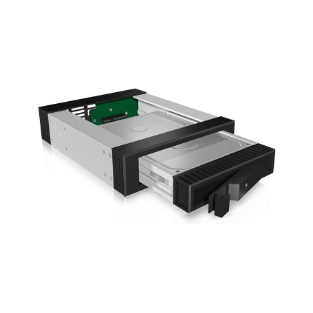 ICY BOX IB-129SSK-B 13,3 cm (5.25") Pannello incassato Nero (20048)