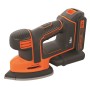 Black & Decker Akku-Dreieckschleifer Mouse BDCDS18, 18Volt, Deltaschleifer (BDCDS18-QW)