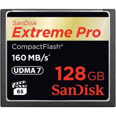 CompactFlash Extreme Pro 128 GB (schwarz, UDMA 7) (SDCFXPS-128G-X46)