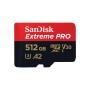 Extreme PRO 512 GB microSDXC (UHS-I U3, Class 10, V30, A2) (SDSQXCD-512G-GN6MA)