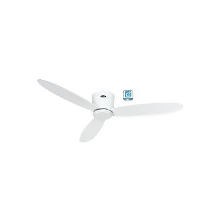 CasaFan ECO PLANO II 132 WE-WE WiFi Flügel lack weiß Deckenventilator 28 W (Ø x H) 132 cm x 160 mm Weiß mit Fernbedienung, T (313283W)