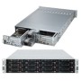 Supermicro 6028TR-D72R Intel® C612 LGA 2011 (Socket R) Armadio (2U) Nero, Grigio (SYS-6028TR-D72R)