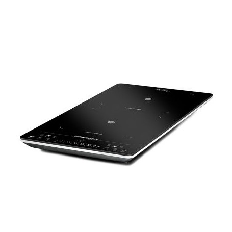 Rommelsbacher CT 3430/IN piano cottura Nero, Argento Superficie piana Piano cottura a induzione 2 Fornello(i)