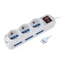 Ewent EW3928 prolunghe e multiple 1,5 m 9 presa(e) AC Interno Bianco (CEEW3928)