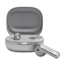 JBL LIVE FLEX Auricolare Wireless In-ear Musica e Chiamate Bluetooth Argento (JBLLIVEFLEXSVR)