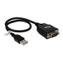 Hamlet Cavo adattatore da Usb a Seriale RS-232 (XURS232)