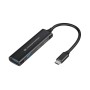 Conceptronic HUBBIES12B hub di interfaccia USB 3.2 Gen 1 (3.1 Gen 1) Type-C 5000 Mbit/s Nero (HUBBIES012B)