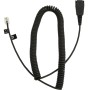 Jabra 8800-01-06 cavo telefonico 0,5 m Nero (8800-01-06)