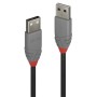 Lindy 36692 cavo USB 1 m USB 2.0 USB A Nero, Grigio (36692)