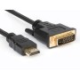 Hamlet XVCHDM-DV18 cavo e adattatore video 1,8 m HDMI tipo A (Standard) DVI-D Nero (XVCHDM-DV18)