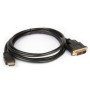 Hamlet XVCHDM-DV30 cavo e adattatore video 3 m HDMI tipo A (Standard) DVI-D Nero (XVCHDM-DV30)