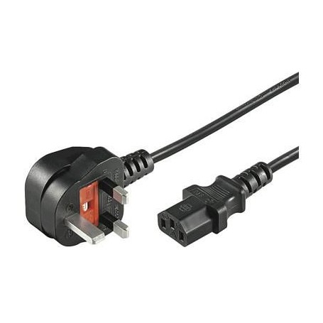 Microconnect PE090420 cavo di alimentazione Nero 2 m BS 1363 Accoppiatore C13 (EEPE090420)