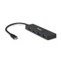 Hamlet Hub Usb 3.1 Type C 4 porte trasferimento fino a 5 Gbps (XHUB4031TC)