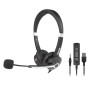 UJS- CUFFIA BUSINESS MIC USB/JACK (HHEADM-UJS)