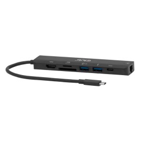 CLUB3D CSV-2553 hub di interfaccia USB tipo-C 5000 Mbit/s Nero