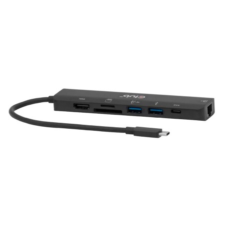 CLUB3D CSV-2553 hub di interfaccia USB tipo-C 5000 Mbit/s Nero