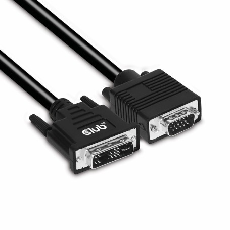 CLUB3D DVI-A TO VGA CABLE M/M 3m/ 9.8ft 28 AWG Nero (CAC-1243)