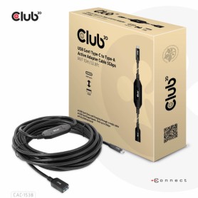 CLUB3D CAC-1538 cavo USB USB 3.2 Gen 1 (3.1 Gen 1) 10 m USB C USB A Nero