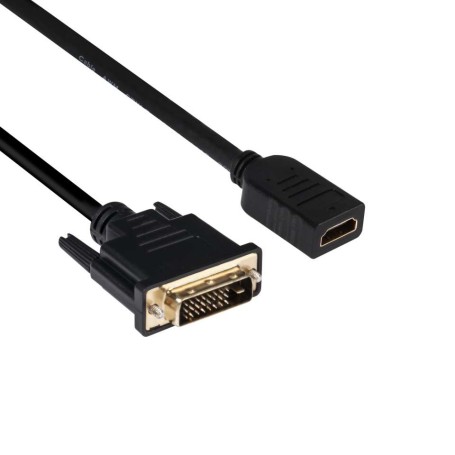 CLUB3D DVI to HDMI 1.4 Cable M/F 2m/6.56ft Bidirectional (CAC-1211)