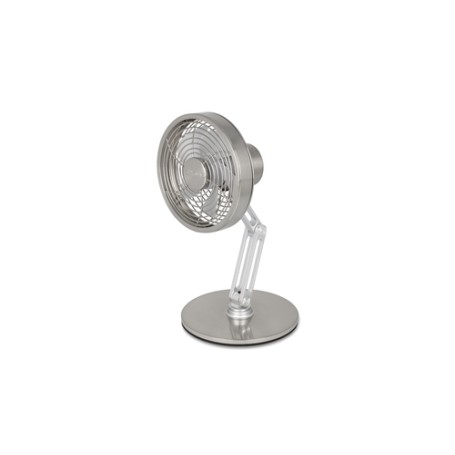 Unold 86705 Akku-Tischventilator STEEL FLEX Cromo 14 cm