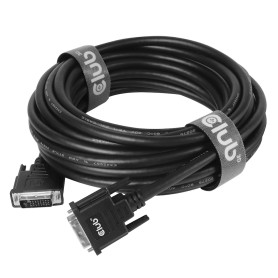 CLUB3D DVI-D DUAL LINK (24+1) CABLE BI DIRECTIONAL M/M 3m 9.8 ft 28AWG cavo DVI Nero (CAC-1223)