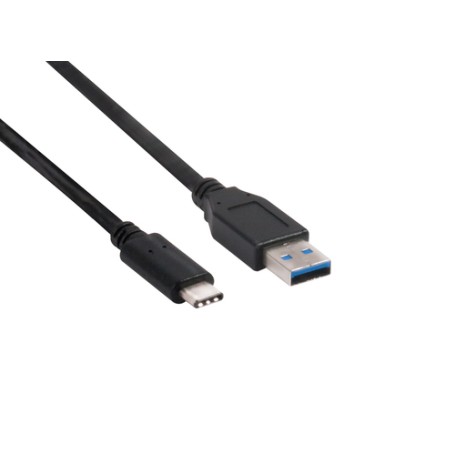 CLUB3D USB 3.1 Type-C to Type-A Cable 10Gbps PD 60W M/M 1m/3.28ft (CAC-1523)