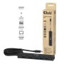 CLUB3D CSV-2555 replicatore di porte e docking station per laptop Cablato Nero