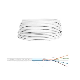 Vultech SC13602-50 cavo di rete Bianco 50 m Cat6 F/UTP (FTP) (SC13602-50)