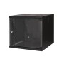 Link Accessori LK1909U66N rack 9U Da parete Nero (LK1909U66N)