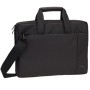 Rivacase 8221 borsa per notebook 33,8 cm (13.3") Valigetta ventiquattrore Nero (8221BLACK) (6901801082216)