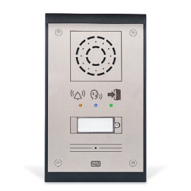 2N Telecommunications IP Uni Nero, Argento (9153101P)