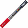 Lyra Graduate Mark All marcatore permanente Punta a ogiva/sottile Rosso 6 pz (L6800018)