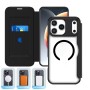 4smarts 541777 custodia per cellulare 17,5 cm (6.9") Custodia flip a libro Nero