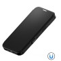 4smarts 541777 custodia per cellulare 17,5 cm (6.9") Custodia flip a libro Nero