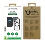 4smarts Urban Pro custodia per cellulare 16 cm (6.3") Custodia flip a libro Nero, Trasparente (541775)