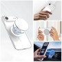4smarts 541557 custodia per cellulare 16,8 cm (6.6") Custodia con bordo Trasparente, Bianco
