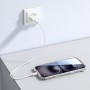 4smarts 541557 custodia per cellulare 16,8 cm (6.6") Custodia con bordo Trasparente, Bianco