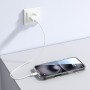 4smarts 541559 custodia per cellulare 17,5 cm (6.9") Custodia con bordo Trasparente, Bianco
