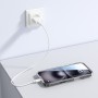 4smarts 541556 custodia per cellulare 16 cm (6.3") Custodia con bordo Trasparente, Bianco