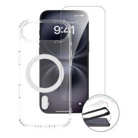 4smarts 360° Premium custodia per cellulare 16,8 cm (6.6") Custodia con bordo Trasparente (541551)