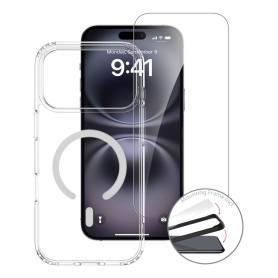 4smarts 360° Premium custodia per cellulare 17,5 cm (6.9") Custodia con bordo Trasparente (541553)