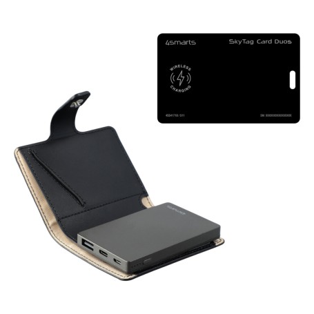 4smarts 541720 localizzatore e cercatore GPS Personale Localizzatore Card spot Nero
