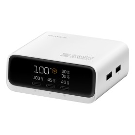 4smarts 546100 Caricabatterie per dispositivi mobili Universale Bianco AC Ricarica rapida Interno (4S546100)