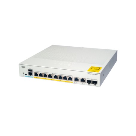 Cisco Catalyst C1000-8FP-E-2G-L switch di rete Gestito L2 Gigabit Ethernet (10/100/1000) Supporto Power over  (C1000-8FP-E-2G-L)